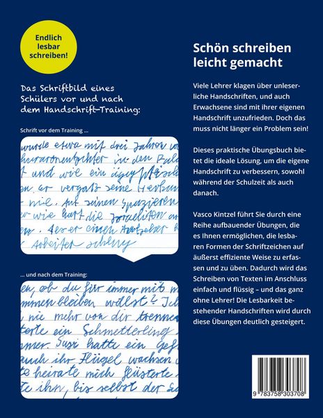 Produktbild: Lateinische Ausgangsschrift lernen und verbessern - Das erfolgreiche Handschrift-Training f&uuml;r Zuhause