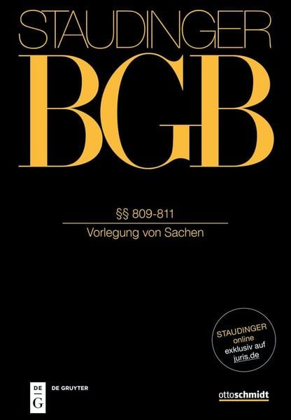Produktbild: &sect;&sect; 809-811