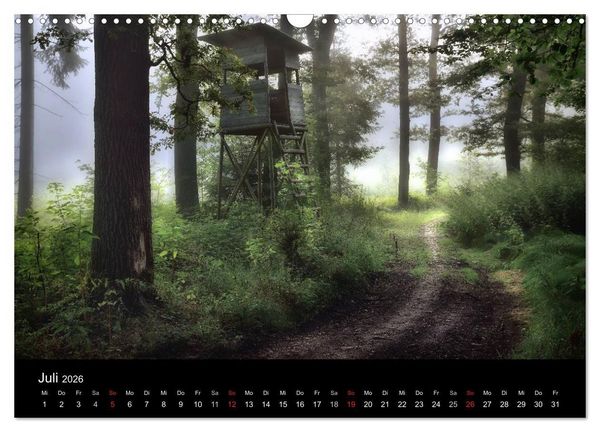 Produktbild: Kanzelkalender 2026 (Wandkalender 2026 DIN A3 quer), CALVENDO Monatskalender