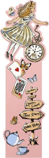 Produktbild: Moleskine Alice im Wunderland Origamo Lesezeichen