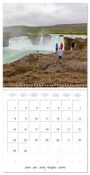 Produktbild: COLOURS OF ICELAND (Wall Calendar 2026 12 &times; 12 Inch) CALVENDO 12 Month Wall Calendar