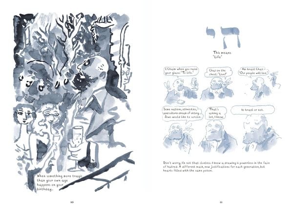 Produktbild: To Life: a Cartoonist's Journal in the Aftermath of October 7th