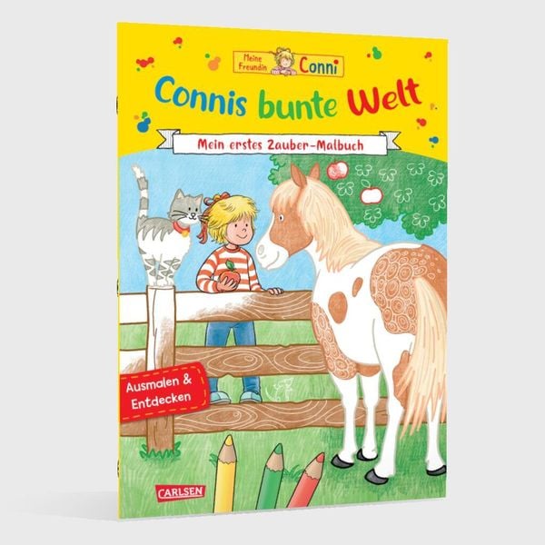 Produktbild: Conni Gelbe Reihe (Besch&auml;ftigungsbuch): Connis bunte Welt