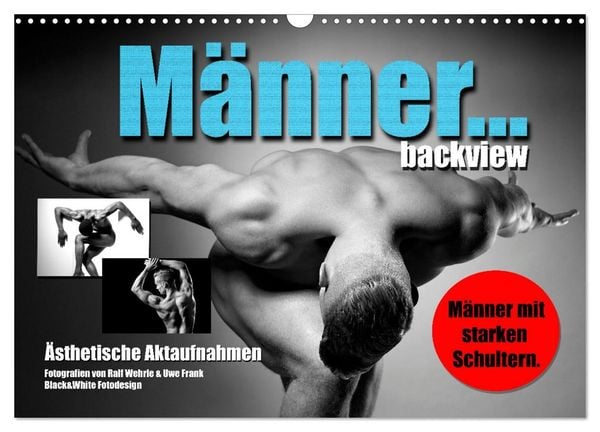 Produktbild: M&auml;nner... backview (Wandkalender 2026 DIN A3 quer), CALVENDO Monatskalender