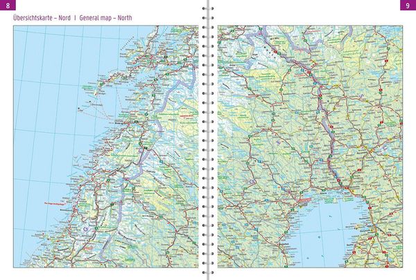 Produktbild: freytag & berndt Autoatlas Schweden. 1:250.000