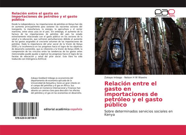 Produktbild: Relaci&oacute;n entre el gasto en importaciones de petr&oacute;leo y el gasto p&uacute;blico