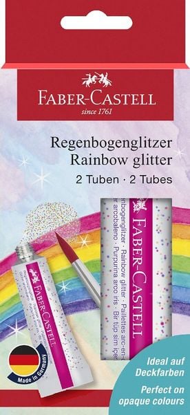 Glitzer Regenbogen 12 ml 2x BK