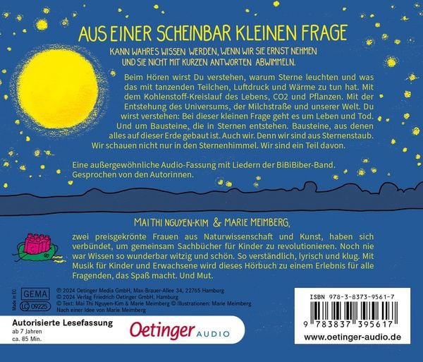 Produktbild: BiBiBiber hat da mal &rsquo;ne Frage. Warum leuchten Sterne?