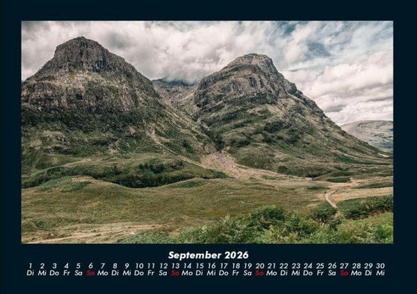 Produktbild: Berge 2026 Fotokalender DIN A4