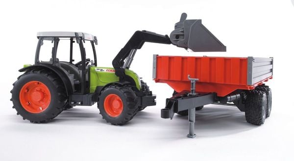 Produktbild: Bruder - Claas: Nectis 267F + Frontlader + Anh&auml;nger