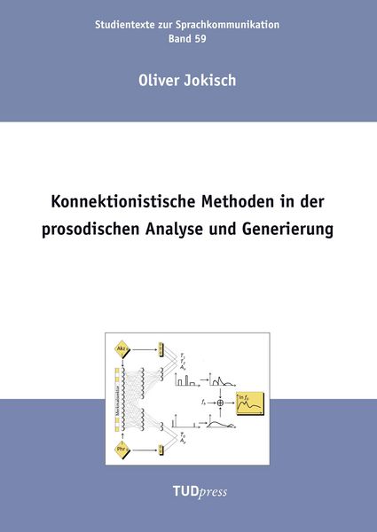 Produktbild: Konnektionistische Methoden in der prosodischen Analyse und Generierung