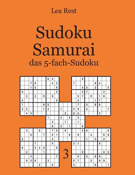 Sudoku Samurai, Taschenbuch von Lea Rest, Degener, Udo, 9783954976669
