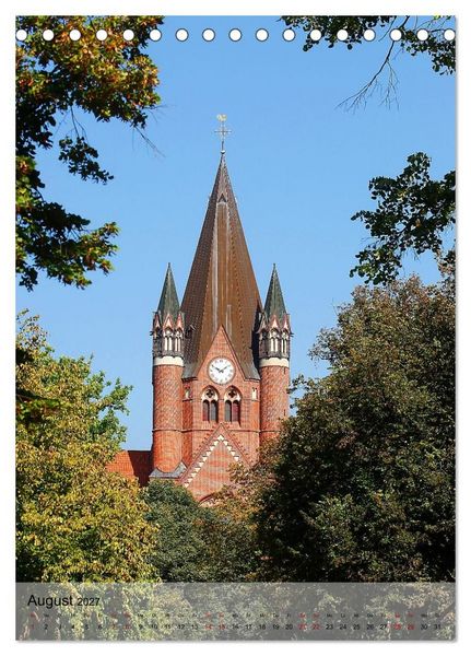 Produktbild: MEIN HALLE / SAALE (Tischkalender 2027 DIN A5 hoch), CALVENDO Monatskalender