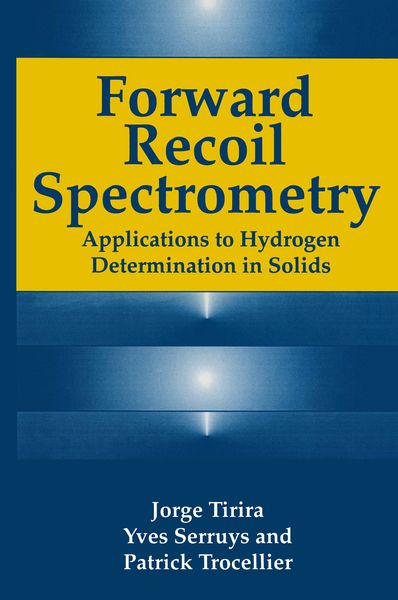 Produktbild: Forward Recoil Spectrometry