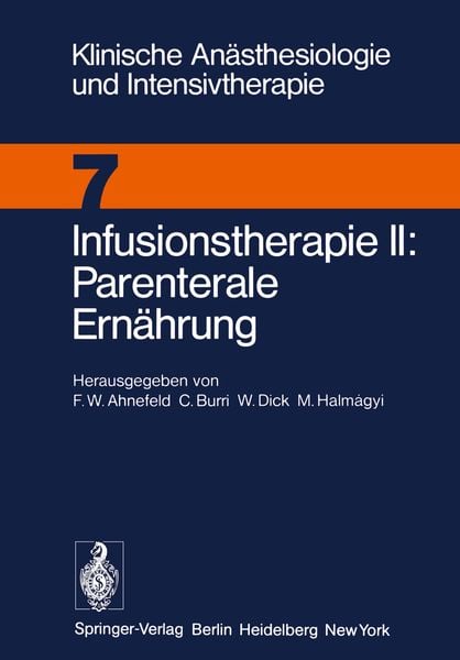 Produktbild: Infusionstherapie II Parenterale Ern&auml;hrung