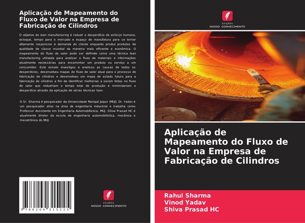 Produktbild: Aplica&ccedil;&atilde;o de Mapeamento do Fluxo de Valor na Empresa de Fabrica&ccedil;&atilde;o de Cilindros