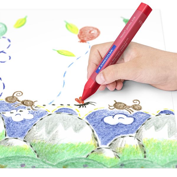 Produktbild: STAEDTLER Noris jumbo 228 14 Wachsmalkreide, 12er Set, 228 14 C12
