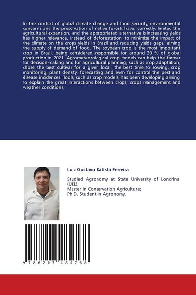 Produktbild: Applied Crop Modelling Development for Soybean