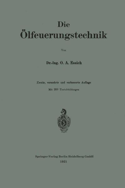 Produktbild: Die &Ouml;lfeuerungstechnik