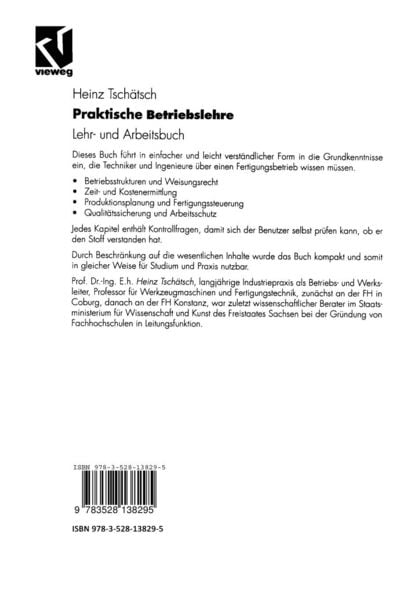 Produktbild: Praktische Betriebslehre