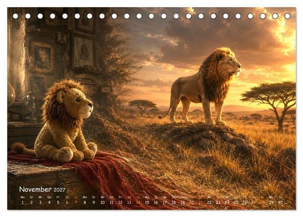Produktbild: Wenn die Zeit so schnell vergeht,.... dann kommen Erinnerungen und W&uuml;nsche. (Tischkalender 2027 DIN A5 quer), CALVENDO Monatskalender
