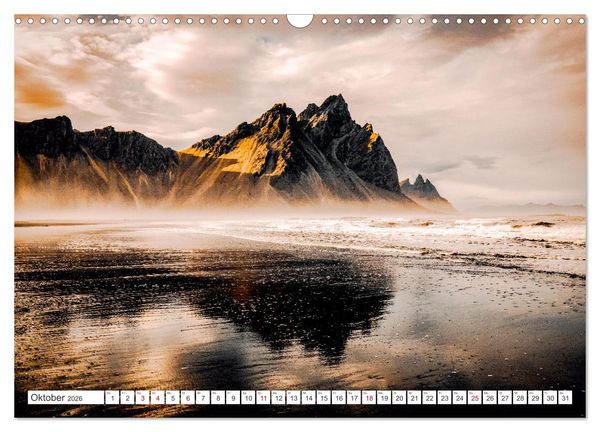 Produktbild: Magie des Nordens, Island und Norwegen (Wandkalender 2026 DIN A3 quer), CALVENDO Monatskalender