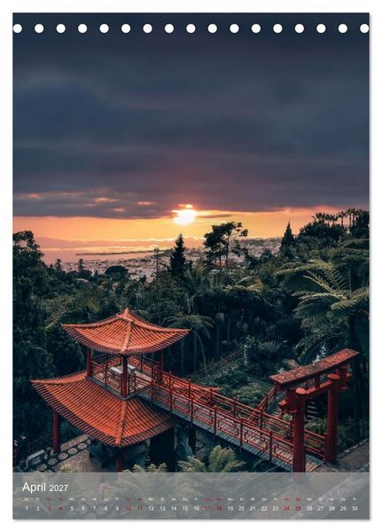 Produktbild: Madeira - Zauber einer Insel (Tischkalender 2027 DIN A5 hoch), CALVENDO Monatskalender