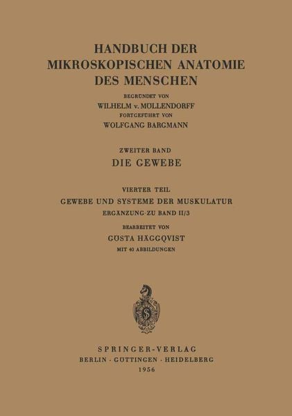 Die Gewebe, Taschenbuch von , Springer Berlin, 9783540020318