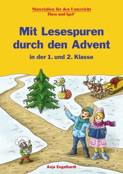 Produktbild: Mit Lesespuren durch den Advent in der 1. und 2. Klasse