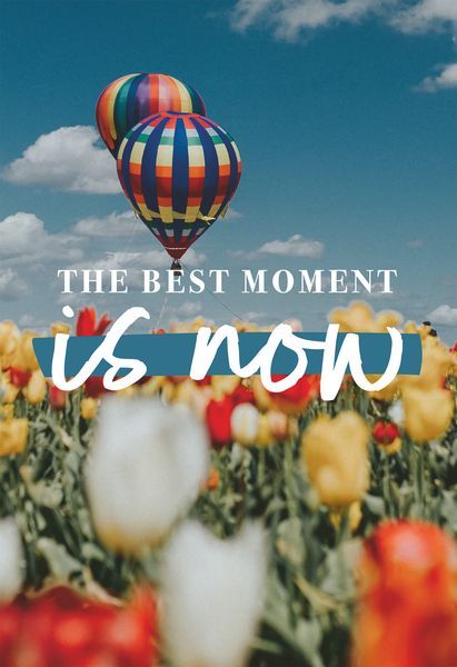Produktbild: Puzzle Ravensburger The Best Moment is Now 99 Teile