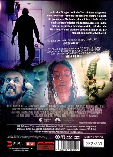 Produktbild: Meat Kills (uncut) - 2-Disc Limited Edition Mediabook - Cover C (Blu-ray + DVD)