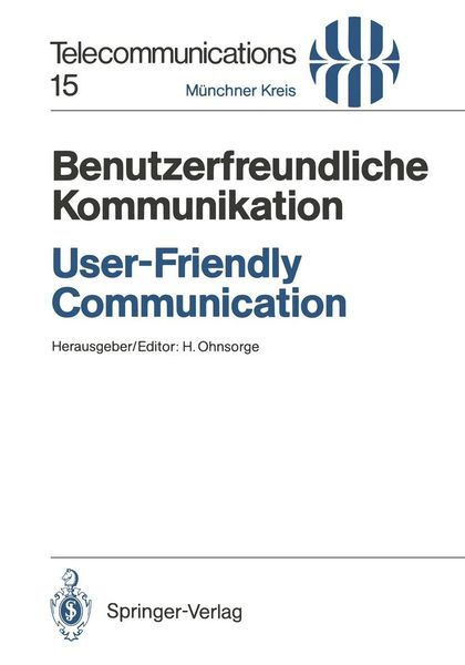 Produktbild: Benutzerfreundliche Kommunikation / User-Friendly Communication
