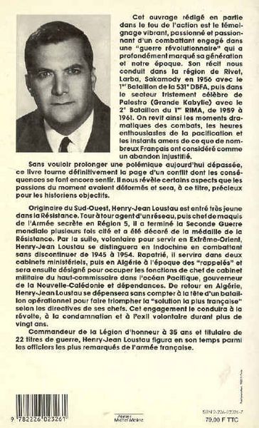 Produktbild: Guerre en kabylie, 1956-1961