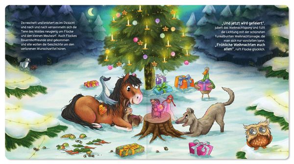 Produktbild: Flocke, das Weihnachtspony - Der geheimnisvolle Wunschzettel
