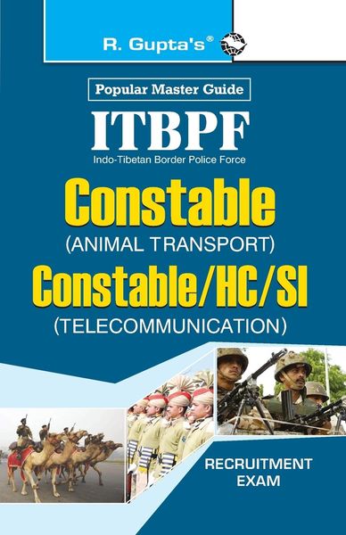 Produktbild: ITBPF Constable (Animal Transport)/Constable, Head Constable, Sub-Inspector (Telecom) Recruitment Exam Guide