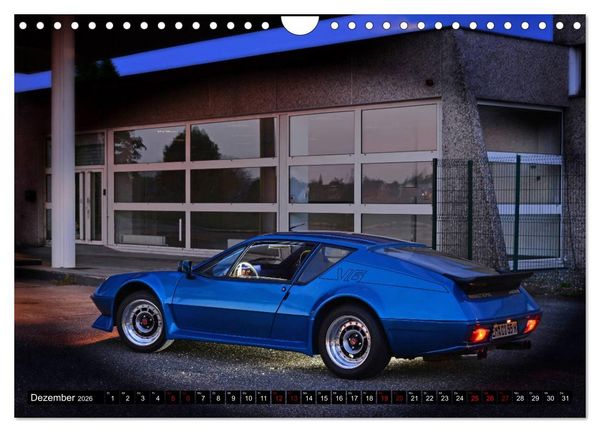 Produktbild: Renault Alpine A310 V6 (Wandkalender 2026 DIN A4 quer), CALVENDO Monatskalender