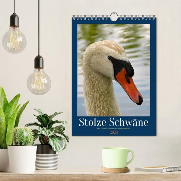 Produktbild: Stolze Schw&auml;ne (Wandkalender 2026 DIN A4 hoch), CALVENDO Monatskalender