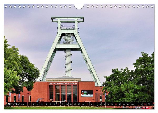 Produktbild: Bochum (Wandkalender 2026 DIN A4 quer), CALVENDO Monatskalender