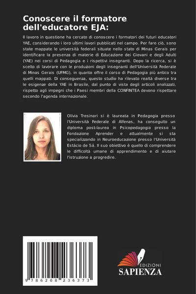 Produktbild: Conoscere il formatore dell'educatore EJA: