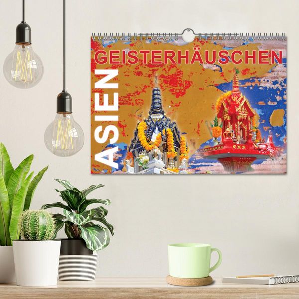 Produktbild: Asien Geisterh&auml;uschen (Wandkalender 2026 DIN A4 quer), CALVENDO Monatskalender