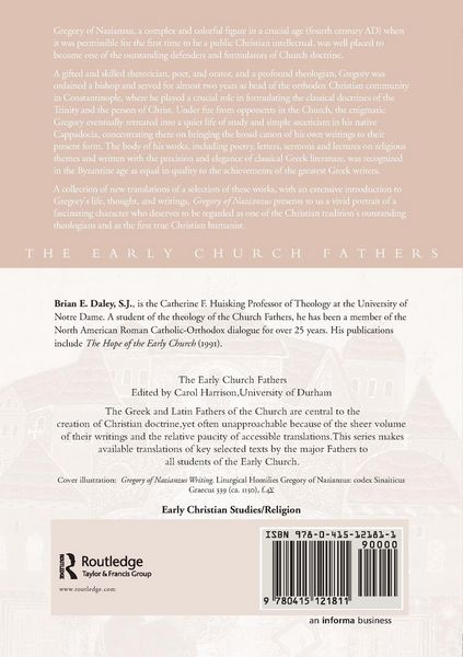 Produktbild: Gregory of Nazianzus