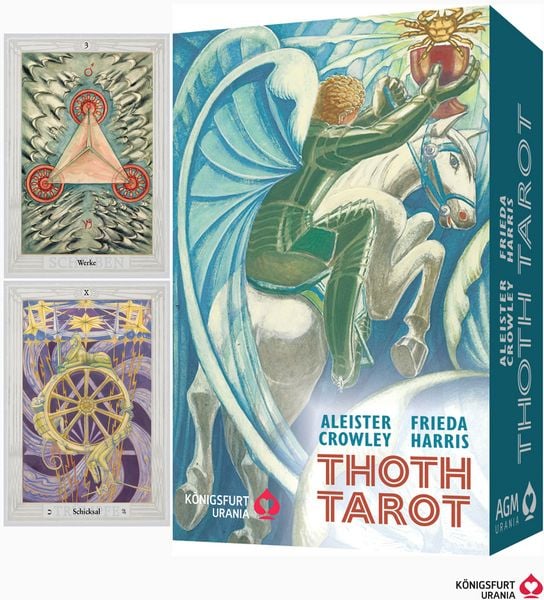 Produktbild: Aleister Crowley Thoth Tarot (Deluxe Ausgabe, Deutsch, DE)