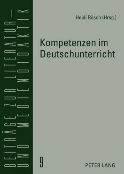 Produktbild: Kompetenzen im Deutschunterricht