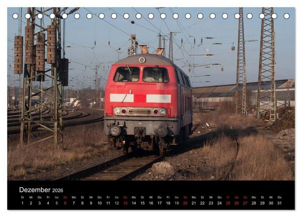 Produktbild: Erfolg einer Lokfamilie - Die V160-Baureihen (Tischkalender 2026 DIN A5 quer), CALVENDO Monatskalender