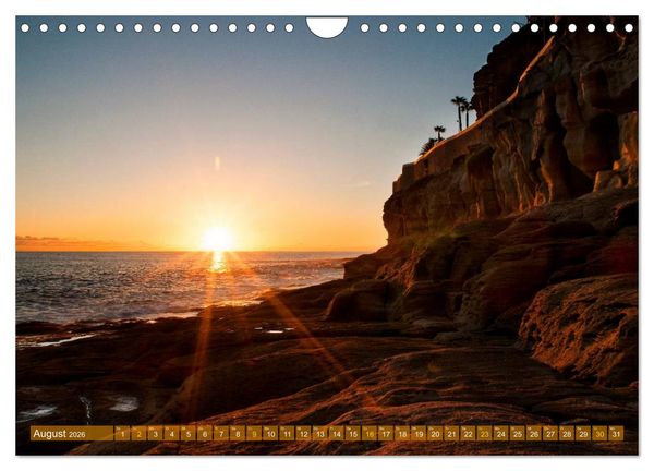 Produktbild: Gran Canaria 2026 (Wandkalender 2026 DIN A4 quer), CALVENDO Monatskalender