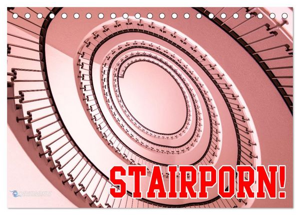 Produktbild: Stairporn (Tischkalender 2026 DIN A5 quer), CALVENDO Monatskalender