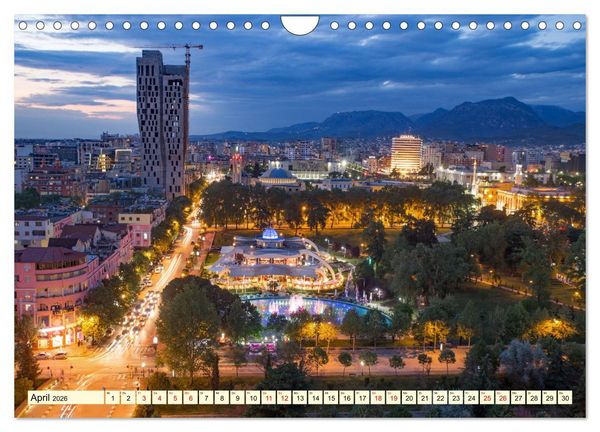 Produktbild: Albanien - Streifz&uuml;ge durch atemberaubende Kulturlandschaften (Wandkalender 2026 DIN A4 quer), CALVENDO Monatskalender