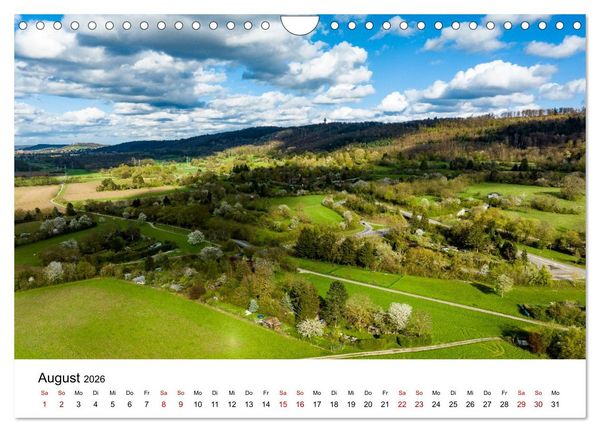 Produktbild: Das Alb- und Moosalbtal (Wandkalender 2026 DIN A4 quer), CALVENDO Monatskalender