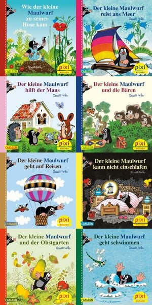 Produktbild: Pixi-8er-Set 256: Der kleine Maulwurf (8x1 Exemplar)
