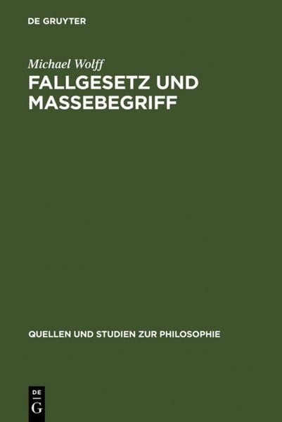 Produktbild: Fallgesetz und Massebegriff